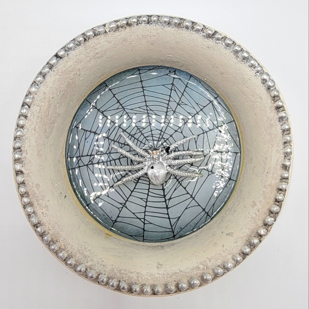 New Spider Web Tabletop Decor Ashland " Haunted Forest" Collection